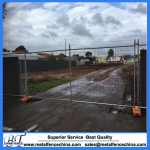 Construction site Use Galvanized Welded Temporary Fence