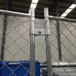 Chain link Temporary construction fence panel