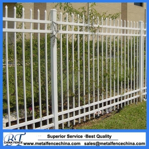 Australia cheap wrought Iron fence for sale, steel fence, metal fence